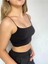 Ip Askılı Crop Buzzy Bluz-Si̇yah 4