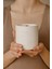 : White Jasmin : % 100 Soya Beton Mum (Yasemin, Beyaz Çay, Pudra, Ylang Ylang) 3