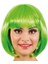 Wizard Yeşil Parti Peruğu Kısa Küt Saç 1