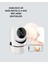 1080P Wifi Akıllı Güvenlik Kamerası – Pan & Tilt, Hareket Takip ve Iki Yönlü Ses 2