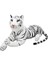 1398 Sunman Peluş Kaplan Yatan 90 cm 1