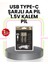 Tekrar Şarj Edilebilir Aa USB Type-C Pil | 1000+ Döngü | 1.5V Sabit Voltaj 1