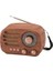 Ahşap Retro Radyo 2