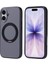 Apple iPhone 17 Kılıf M-Safe Şarj Özellikli Standlı Zore Proton Silikon Kapak 4