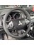 Dikişli Direksiyon Kılıfı Siyah Deri Siyah Dikişli Mitsubishi Asx Için 1