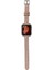 Apple Watch Uyumlu Deri Kordon 38-40-41MM St Nu1 Pembe 3
