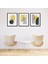 3 Parça Çerçeve Görünümlü Mdf Tablo Seti 1
