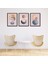 3 Parça Çerçeve Görünümlü Mdf Tablo Seti 1