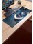 Sonictouch Yükselen Zafer Ay Yıldızlı Dağ Zirvesi Temalı Kaymaz Gaming Oyuncu Dikişsiz Klavye Mouse Pad 32X70CM 3