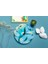 Ropikal Frangipani (Plumeria) Çiçekli Sessiz Duvar Saati 2