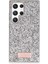 Onegif Samsung Galaxy S23 Ultra Bright Simli Kapak - Gümüş 1