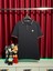 Mncl Logo Detaylı Lacivert Erkek Polo Yaka T-Shirt - Lüks Kalite Üretim 3
