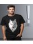 'beyaz Kurt - White Wolf‘ Baskılı 'regular-Fit' Unisex Tişört 3