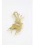 Ieg Çelik Geyik Broş - Altın 2