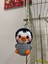 Amigurumi Penguen Anahtarlık Çanta Süsü 1