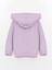 Yeni Sezon Kapüşonlu Uzun Kollu Kız Bebek Fermuarlı Sweatshirt 2