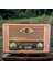 Retro, Nostaljik, Ahşap Tasarım Bluetooth Hoparlörlü, Şarjlı, Taşınabilir Otantik Tasarımlı FM/AM Destekli Radyo NS8098 (4887) 2