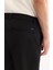 Erkek Siyah Yanı Lastikli Viskon Karışımlı Slim Fit Chino Pantolon A52Y3053 4