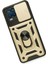 OMR02 Realme 8 Kılıf Pars Lens Yüzüklü Silikon - Gold 3