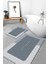 Sihirli Su Emici Banyo Paspası Kaymaz Tabanlı Kare 3,5 mm 40X60 1