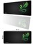 Sonictouch Ultragrand Siyah Neon Yeşili Anka Kuşu Dikişsiz Xxl Gaming Oyuncu Masaüstü Klavye Mouse Pad 40X90CM 1