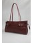 Enner Vintage Baget Çanta Bordo 3