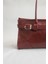 Enner Vintage Baget Çanta Bordo 4