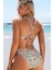 Önden Bağlama Detaylı Yüksek Bel Bikini Takımı 4