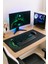 Sonictouch Ultragrand Siyah ve Neon Yeşili Kaplan Dikişsiz Xxl Gaming Oyuncu Masaüstü Klavye Mouse Pad 40X90CM 2