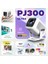 PJ300 Ultra LCD Projector 1080P 300ANSI 130INÇ Android 11.0 Mini Türkçe Projeksiyon Cihazı 1