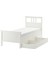 Hemnes / Luröy Tek Kişilik Baza Beyaz Vernik 90 x 200 Cm 2 Çekmeceli 1