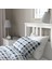 Hemnes / Luröy Tek Kişilik Baza Beyaz Vernik 90 x 200 Cm 2 Çekmeceli 6