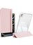 iPad Pro 11 2025 M5 Çip Uyumlu Airbagli Manyetik Ayrılabilen Fuchsia Sliding Tablet Kılıfı 1