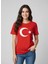 Kız-Erkek Büyük Boy Ay Yıldızlı Türk Bayraklı Kısa Kol T-Shirt 1