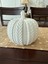 Dekoratif Bal Kabağı, Örgü Desenli Modern Bal Kabağı Figürü, Halloween Dekoru 1