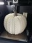 Dekoratif Bal Kabağı, Örgü Desenli Modern Bal Kabağı Figürü, Halloween Dekoru 3