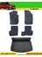 Dacia Sandero 2008-2020 Araca Özel Üretim 4d Havuzlu Karbon Paspas Takımı + 3D Bagaj Havuzu 1