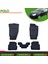 Volkswagen Polo 2002-2008 Araca Özel 4d Havuzlu Paspas Takımı (Karbon) 1