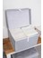 (2 Adet) Alas Çok Amaçlı Kapaklı Kutu Saklama Kutusu Mini Boy Tela 40*30*26 cm 3