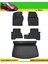 Ford C-Max 2004-2010 Araca Özel Üretim 4d Havuzlu Karbon Paspas Takımı + 3D Bagaj Havuzu 1