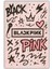 Blackpink Kız Çocuk Halısı Pembe Dijital Baskı Dokuma Kaymaz Taban Yıkanabilir Antialerjik Genç Kız Halısı 2