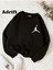 Unisex Basket Baskılı Bisiklet Yaka Sweatshirt 1