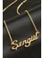 shop Şengül Isimli Kolye -Sarı 1