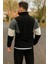 Erkek Yarım Fermuarlı Polar Sweatshirt Önden Cepli 5