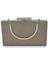 Platin Çizilmeyen El Izi Yapmayan Mat Saten Abiye Çanta Gece Çantası Portföy Clutch Düğün Nişan 5