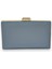 Lacivert Çizilmeyen El Izi Yapmayan Mat Saten Abiye Çanta Gece Çantası Portföy Clutch Düğün Nişan 1