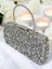 Iri Kristal Taşlı Gümüş Abiye Çantası 1