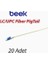 Lc/upc Fiber Pigtail, 20 Adet 1 Metre - 9/125 Μ, Singlemode, 0.9mm Simplex, Os2, Lszh 1