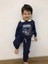 Erkek Çocuk Sweatshirt Eşofman Takımı Erkek Çocuk Alt Üst Takım Çocuk Alt Üst Giyim Lacivert Çocuk Eşofman Takımı 2