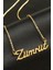 shop Zümrüt Isimli Kolye -Sarı 1